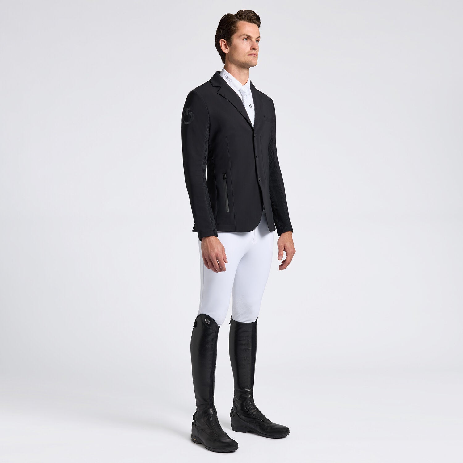 Cavalleria Toscana Mens Revo Comletition Jacket Black