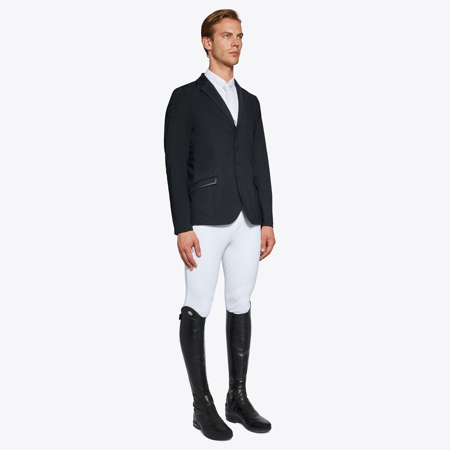 Cavalleria Toscana Zip Competition Mens Jacket Black