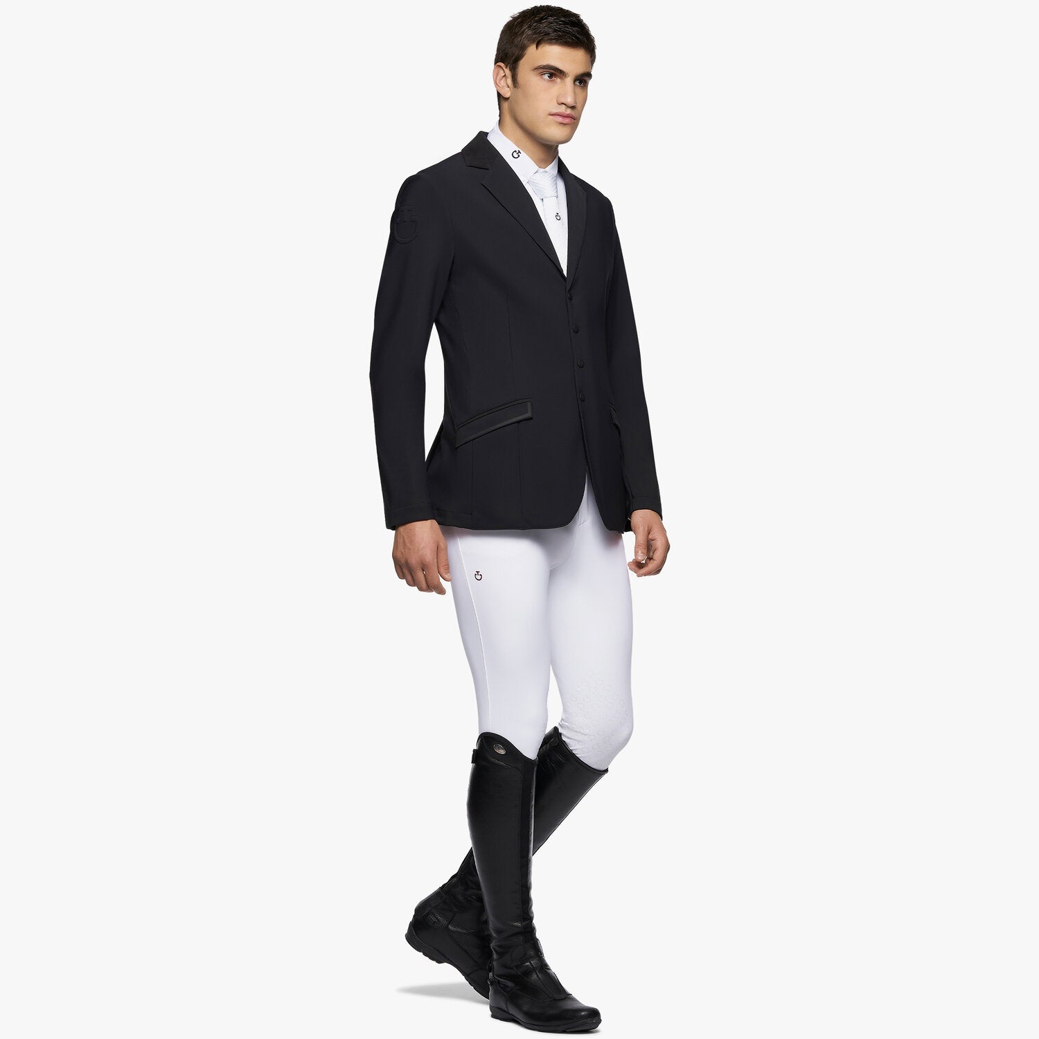 Cavalleria Toscana Zip Competition Mens Jacket Black