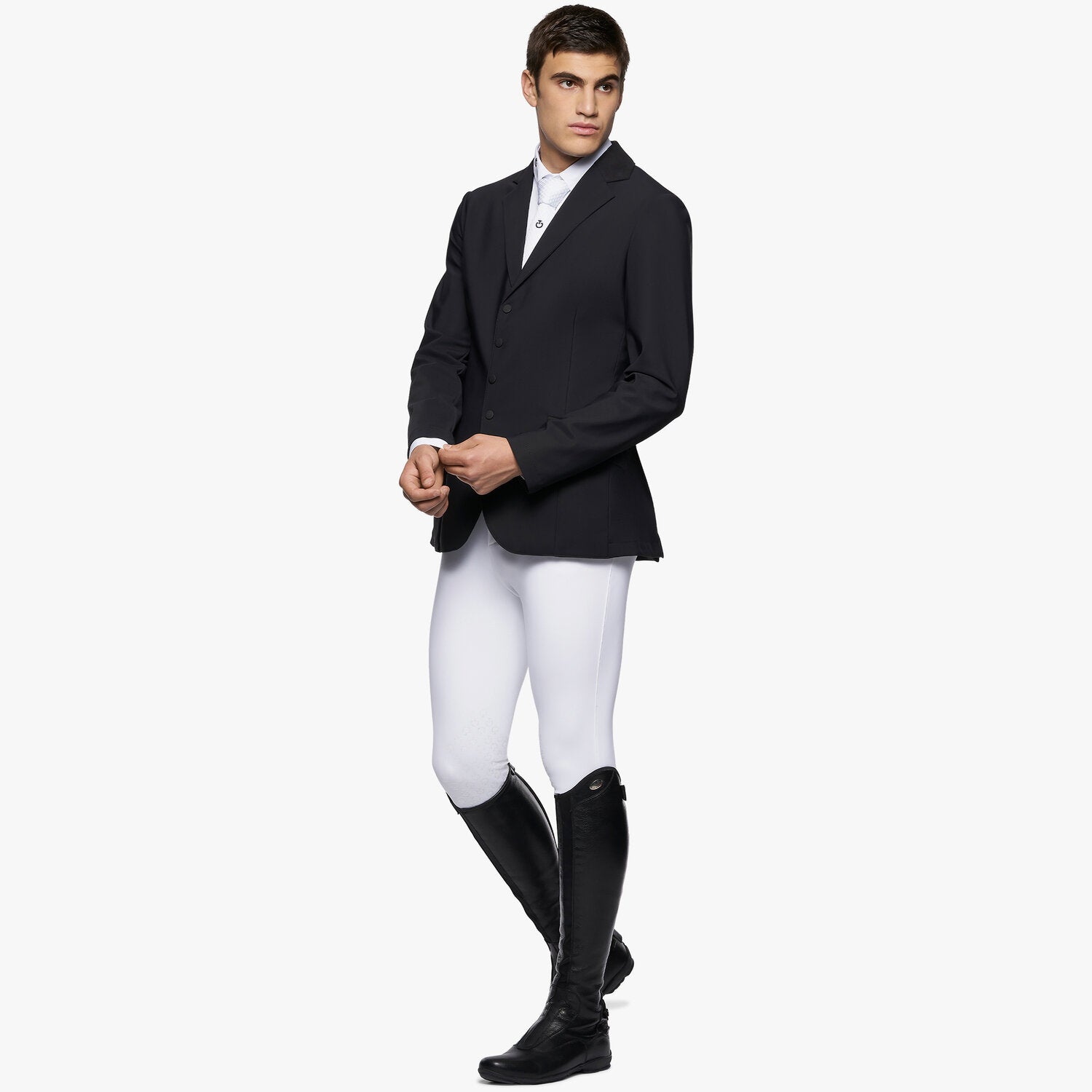 Cavalleria Toscana Zip Competition Mens Jacket Black