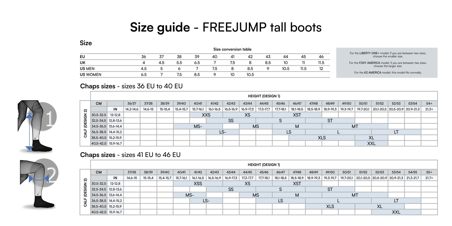 FreeJump Liberty One + Riding Boots