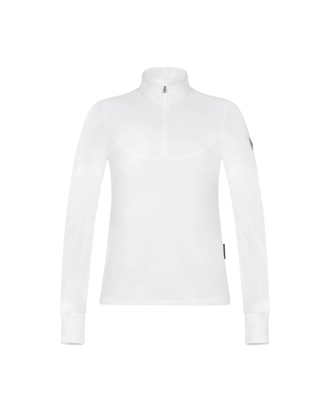 Trolle Tech Fleece with Half Zip in White