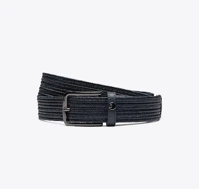 Cavalleria Toscana Men’s Navy Elasticated Belt