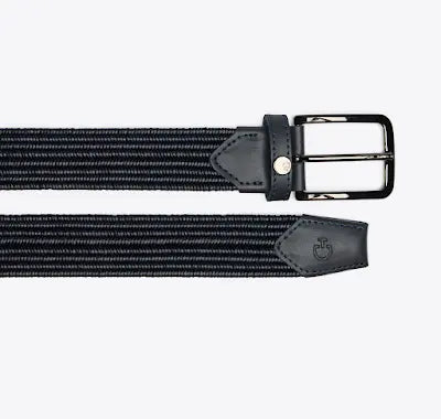 Cavalleria Toscana Men’s Navy Elasticated Belt