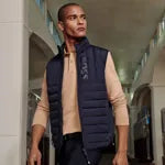 Boss Equestrian Men’s Ruben Puffer Vest - Sky Captain