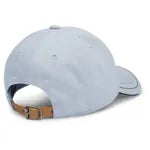 Boss Equestrian Vintage Patch Leather Nagara Pale Blue Cap