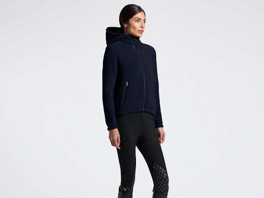 Women’s Cavalleria Toscana Fleece Zip Hoodie Navy