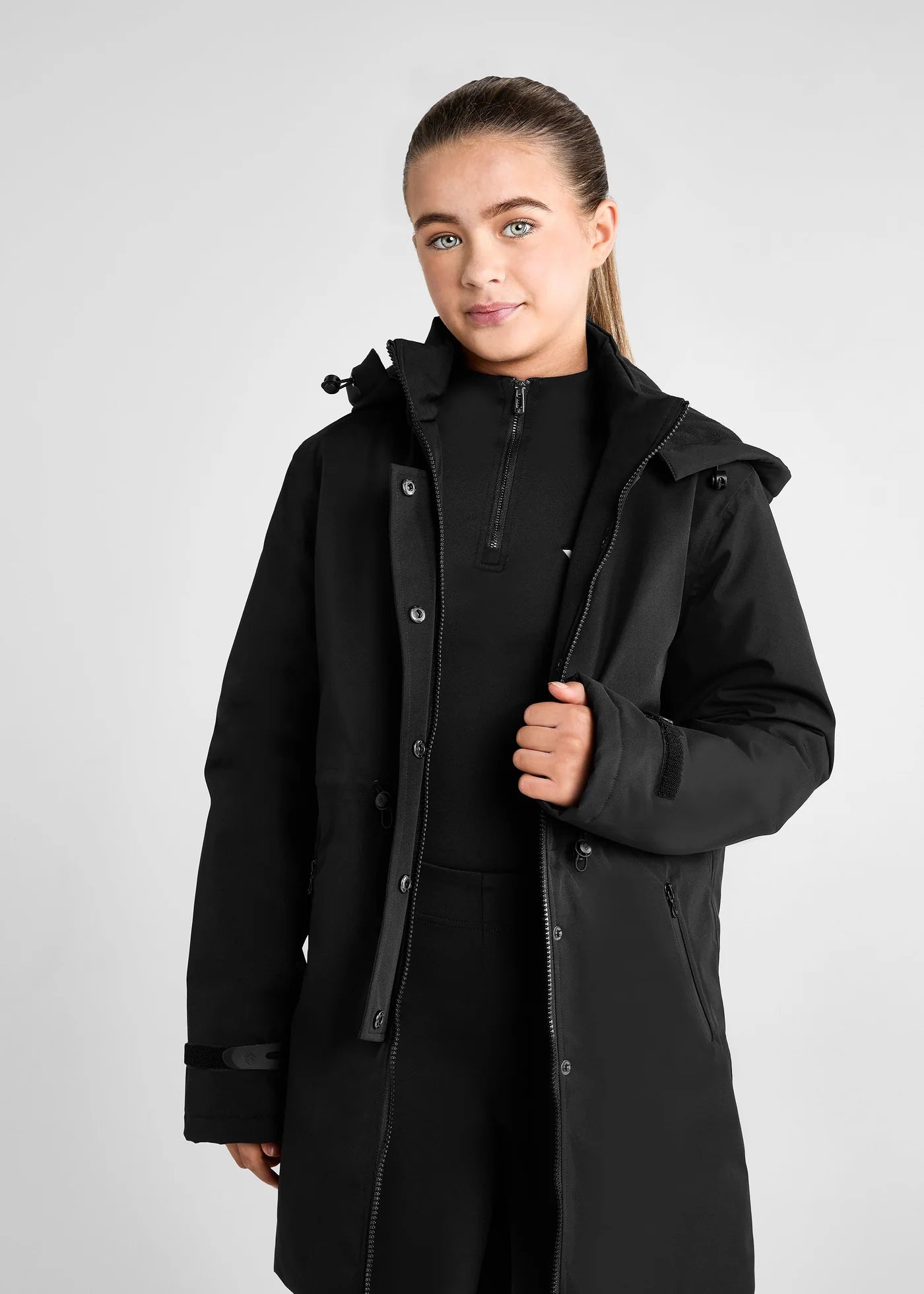 Aztec Diamond Young Rider Fleece lined Rain Jacket