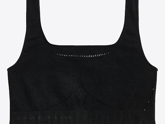 Cavalleria Toscana Tech Knit Crop Top Bra