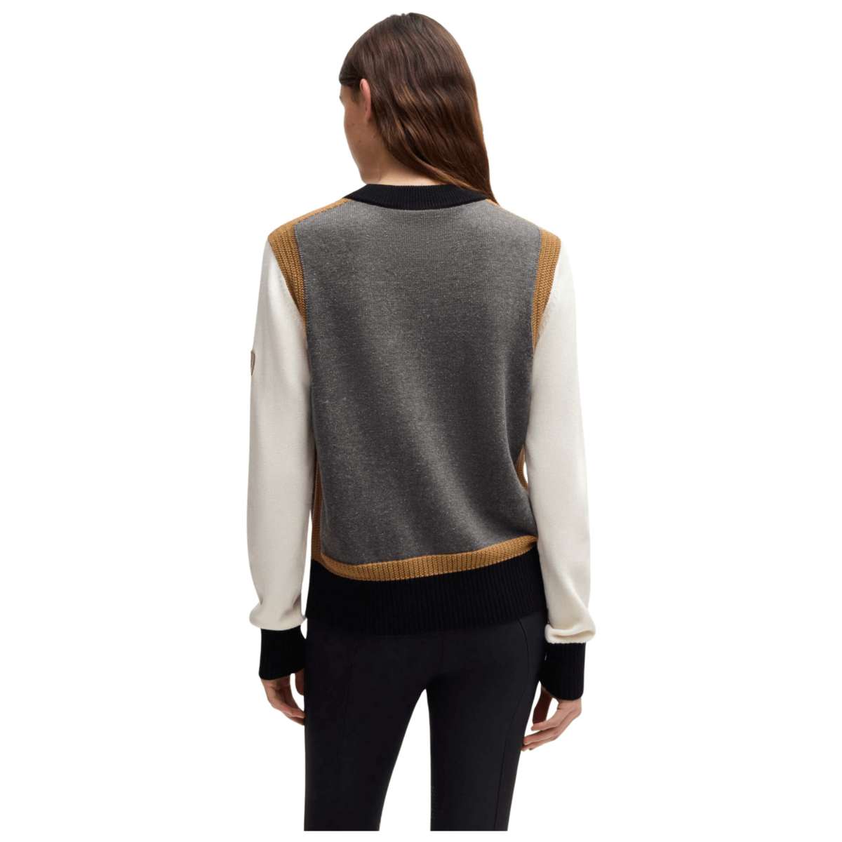 Boss Equestrian Amira Knitwear Jumper Multi Greymel