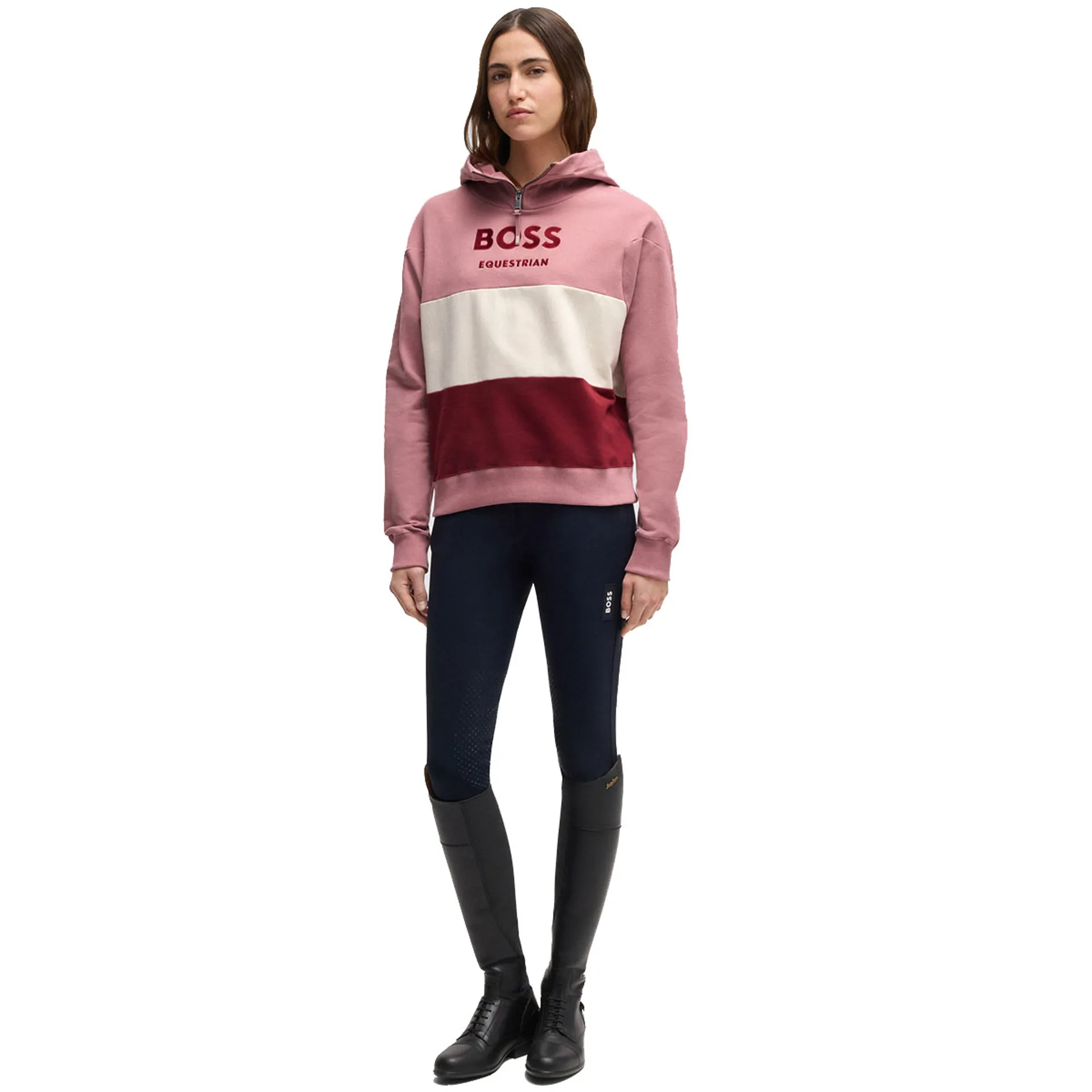 Boss Equestrian Faye Hoodie Rose Haze