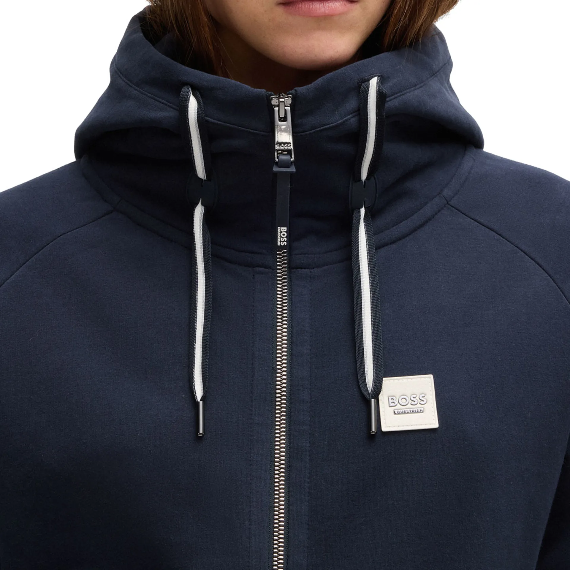 Boss Equestrian Riva Zip Hoodie Sky Captain