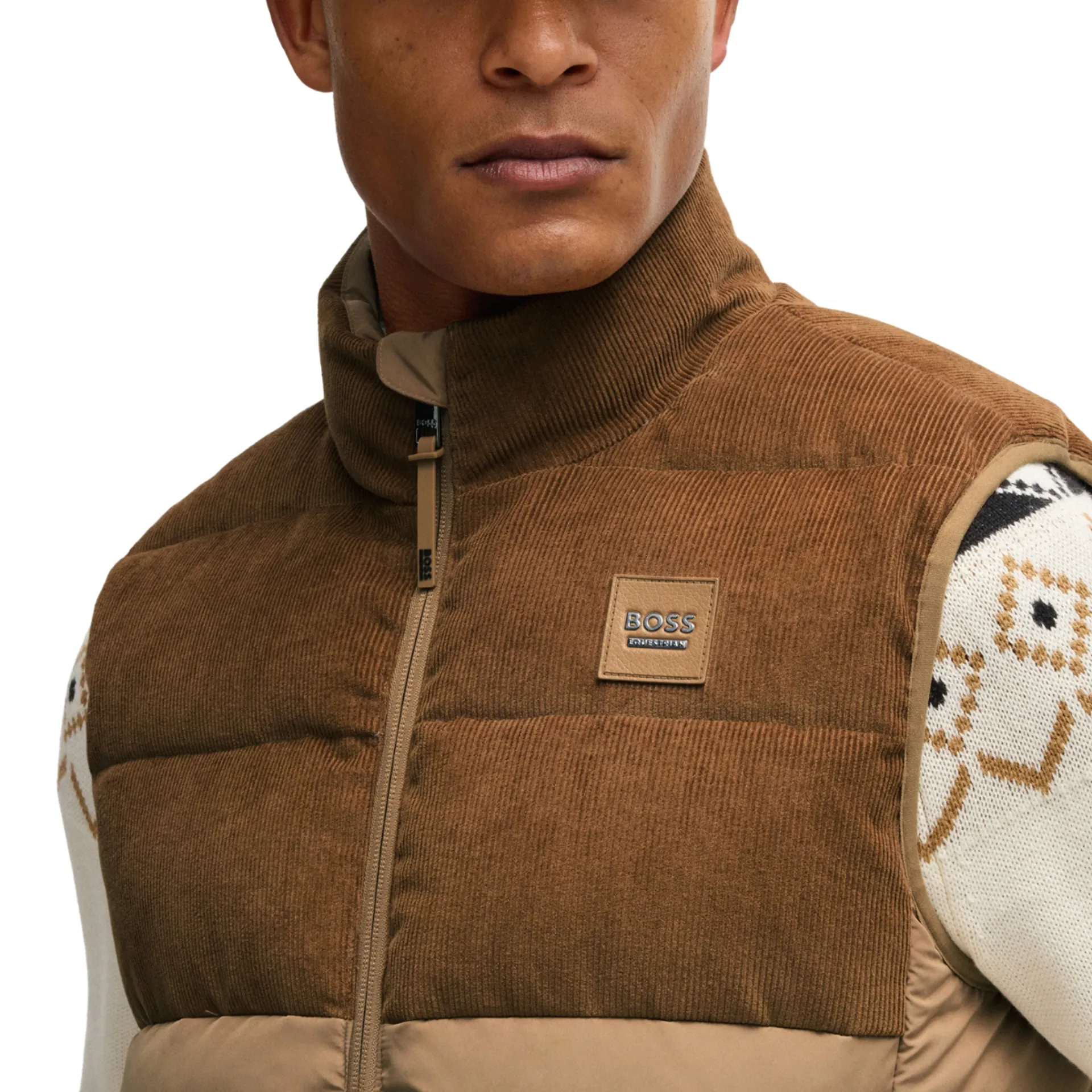 Boss Equestrian Arthur Cord Puffer Vest