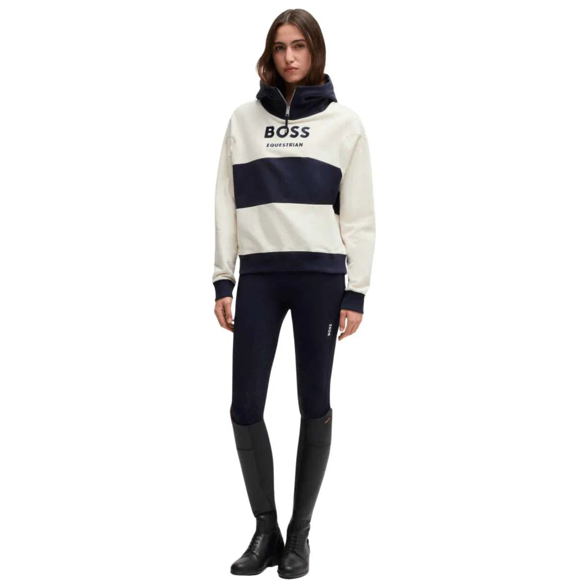 Boss Equestrain womens Faye Hoodie Sky Captain