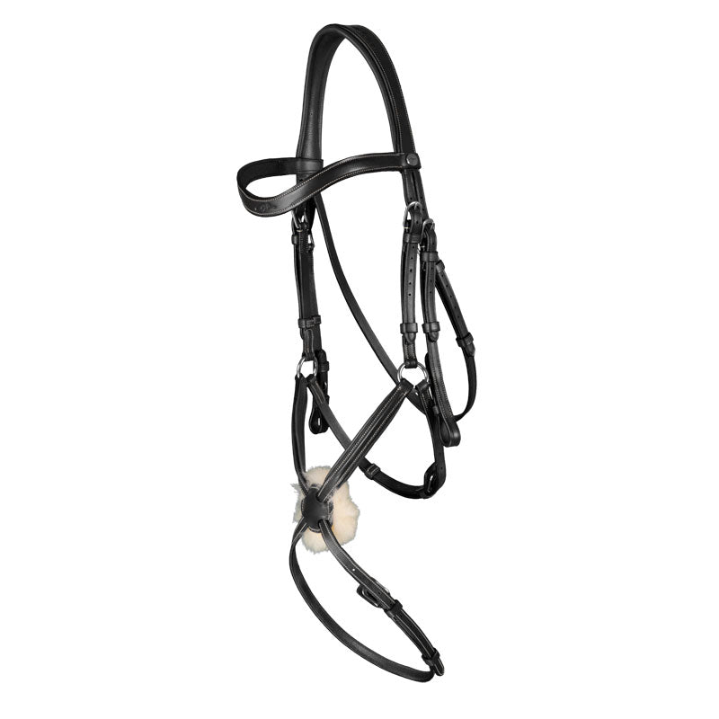 Dy’on Working Collection Grackle Noseband Leather Bridle