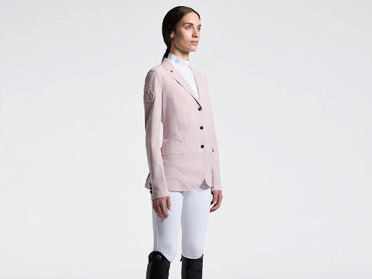 Cavalleria Toscana women’s Raw Cut Jacket in Pink