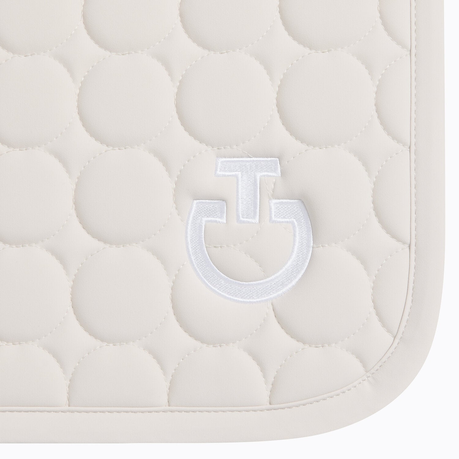 Cavalleria Toscana Circular Quilted Jumping Saddle Pad Birch