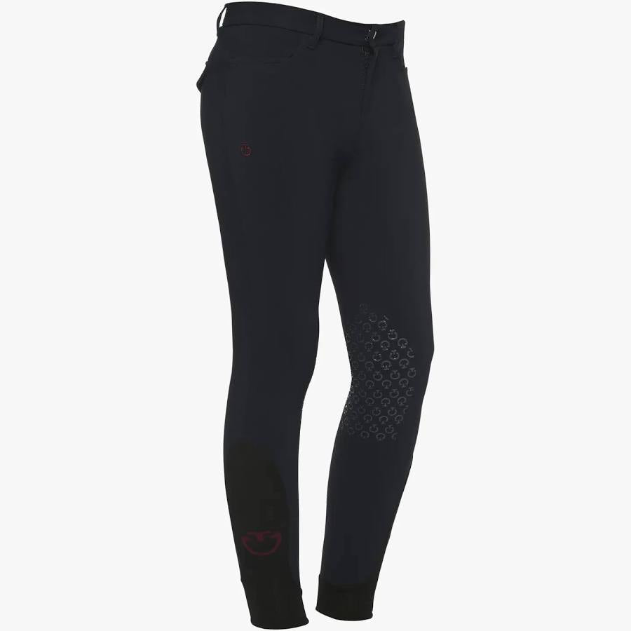 Cavalleria Toscana Kids Boys Knee Grip Breeches Black