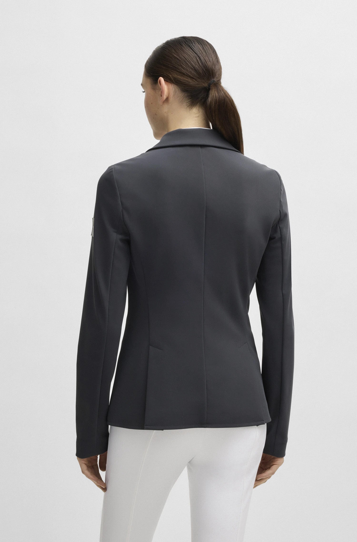 Boss Equestrian women’s Anna Competition Jacket Dark Grey