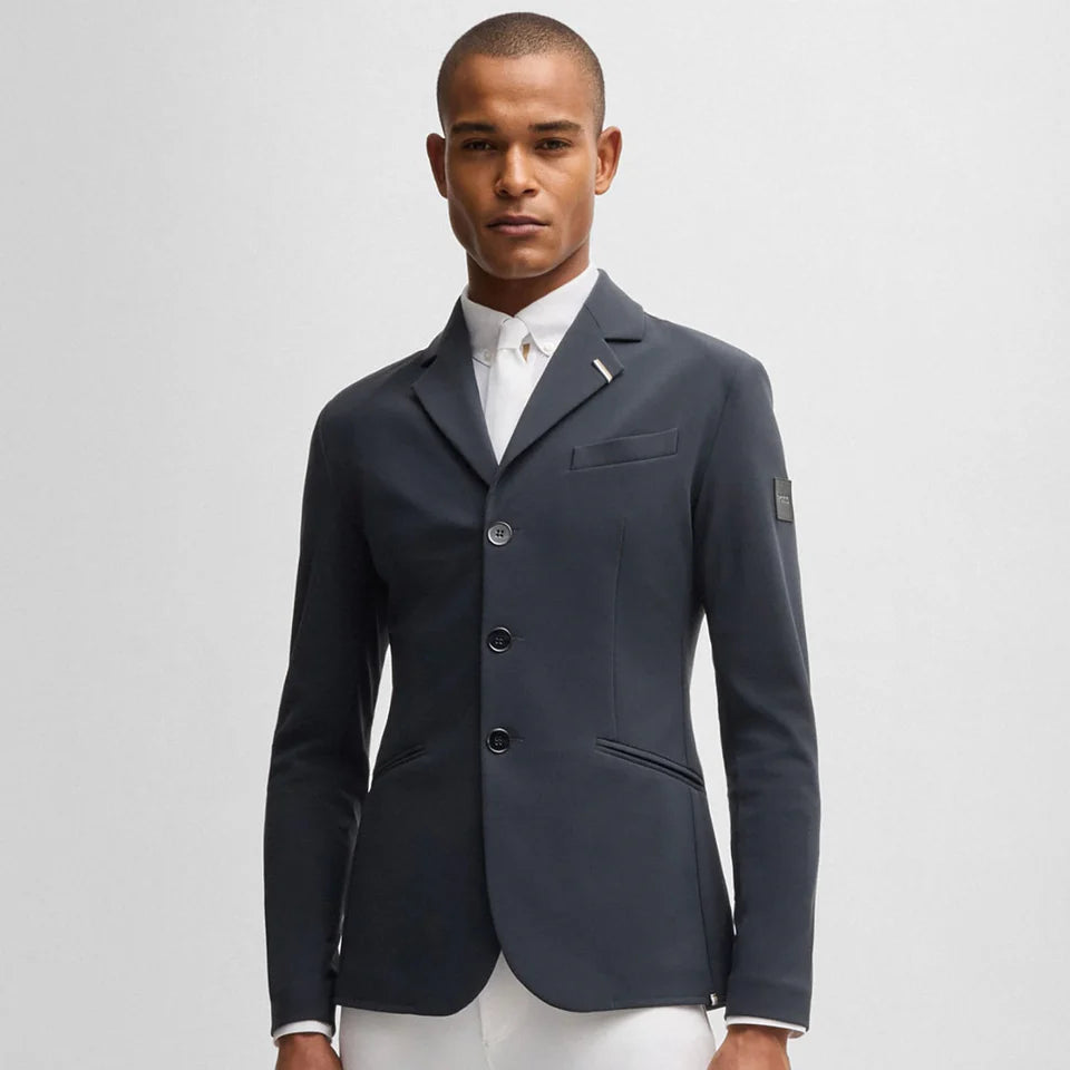 Boss Equestrian Mens Allen Competition Jacket Dark Grey