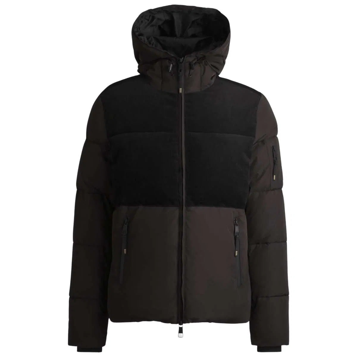 Boss Equestrian Thomas Cord Puffer Jacket Black