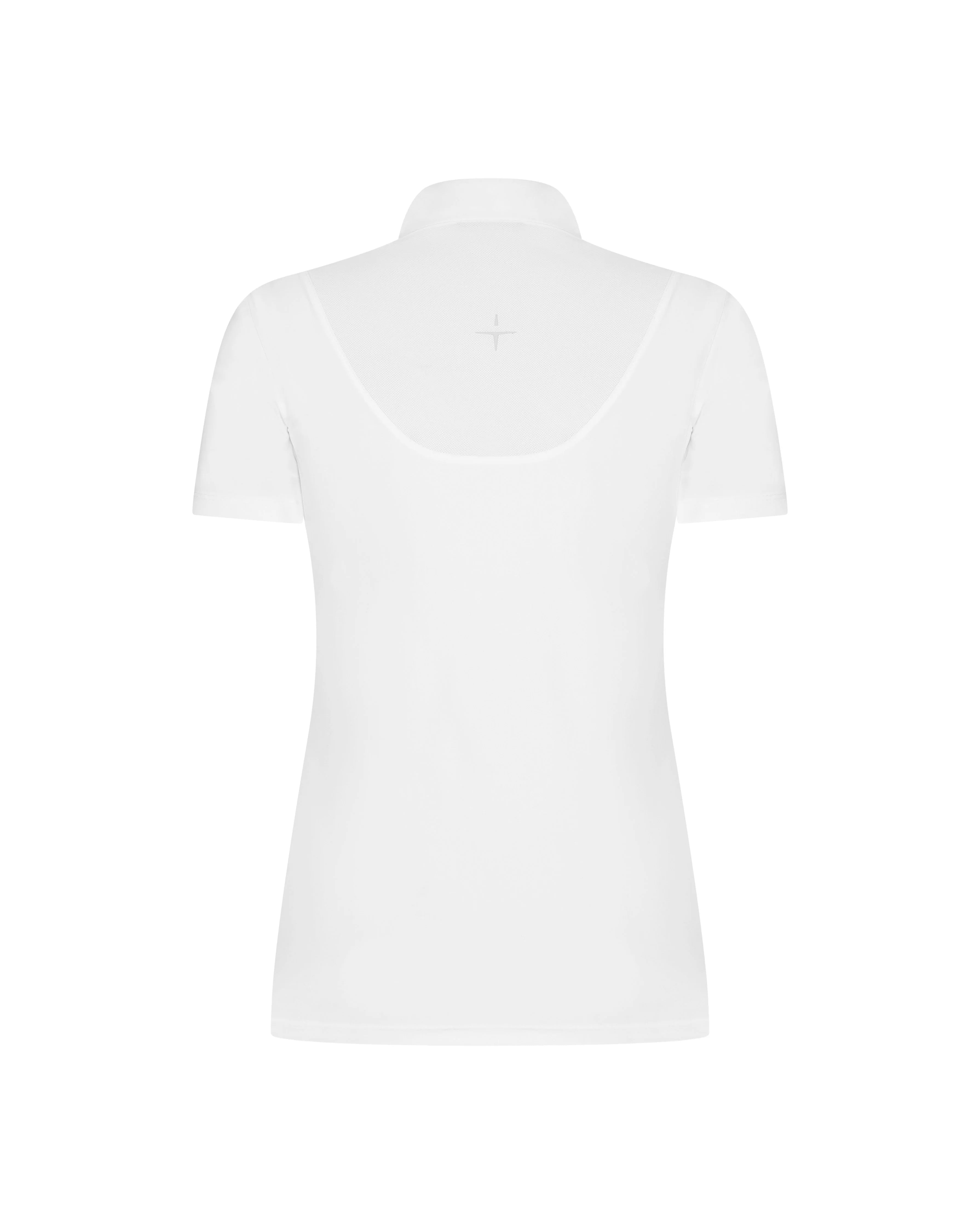 Trolle Women’s Mesh white Short Sleeve Polo Competition Shirt