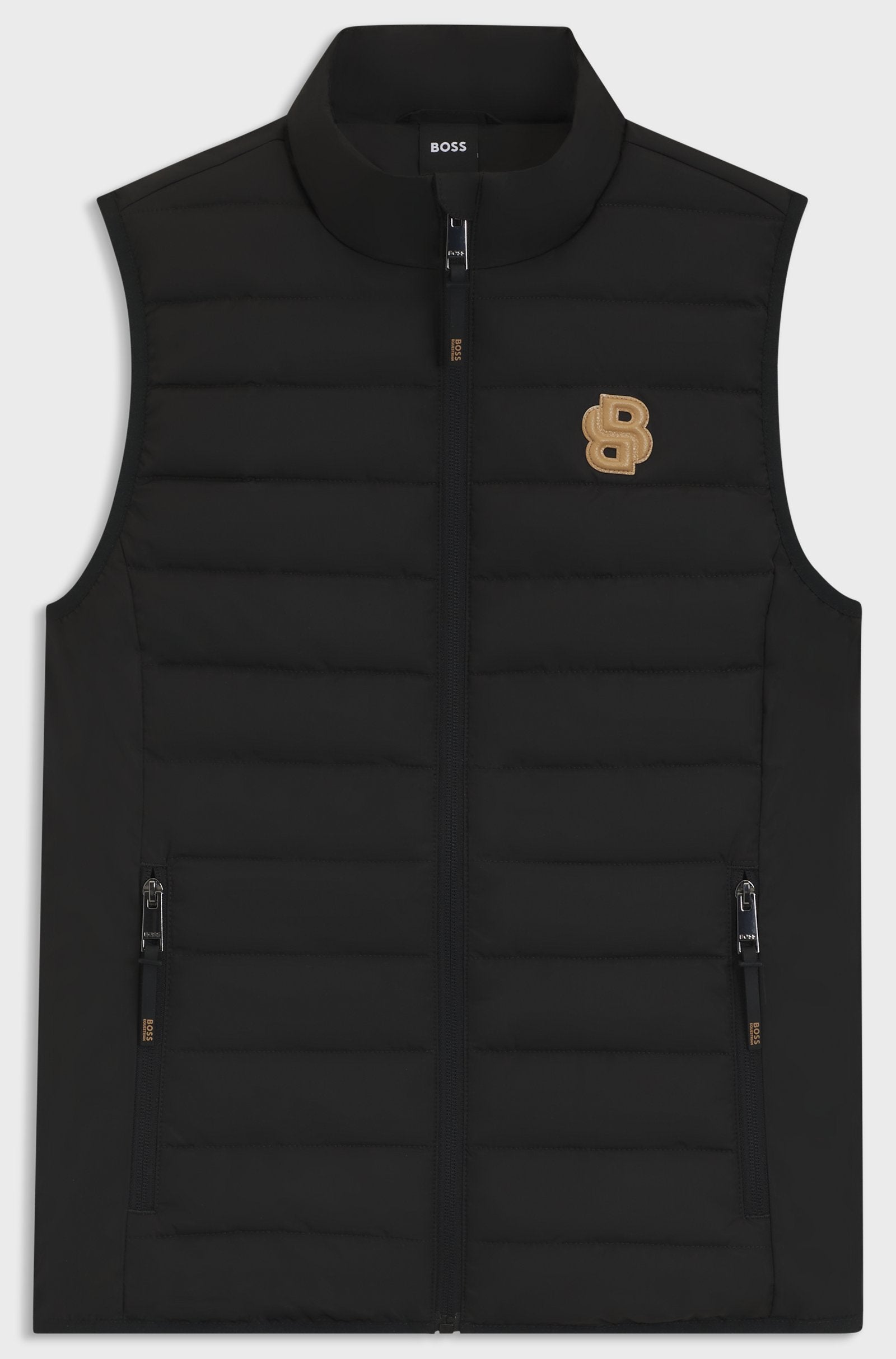 Boss Equestrian Waterproof Puffer Vest - Black