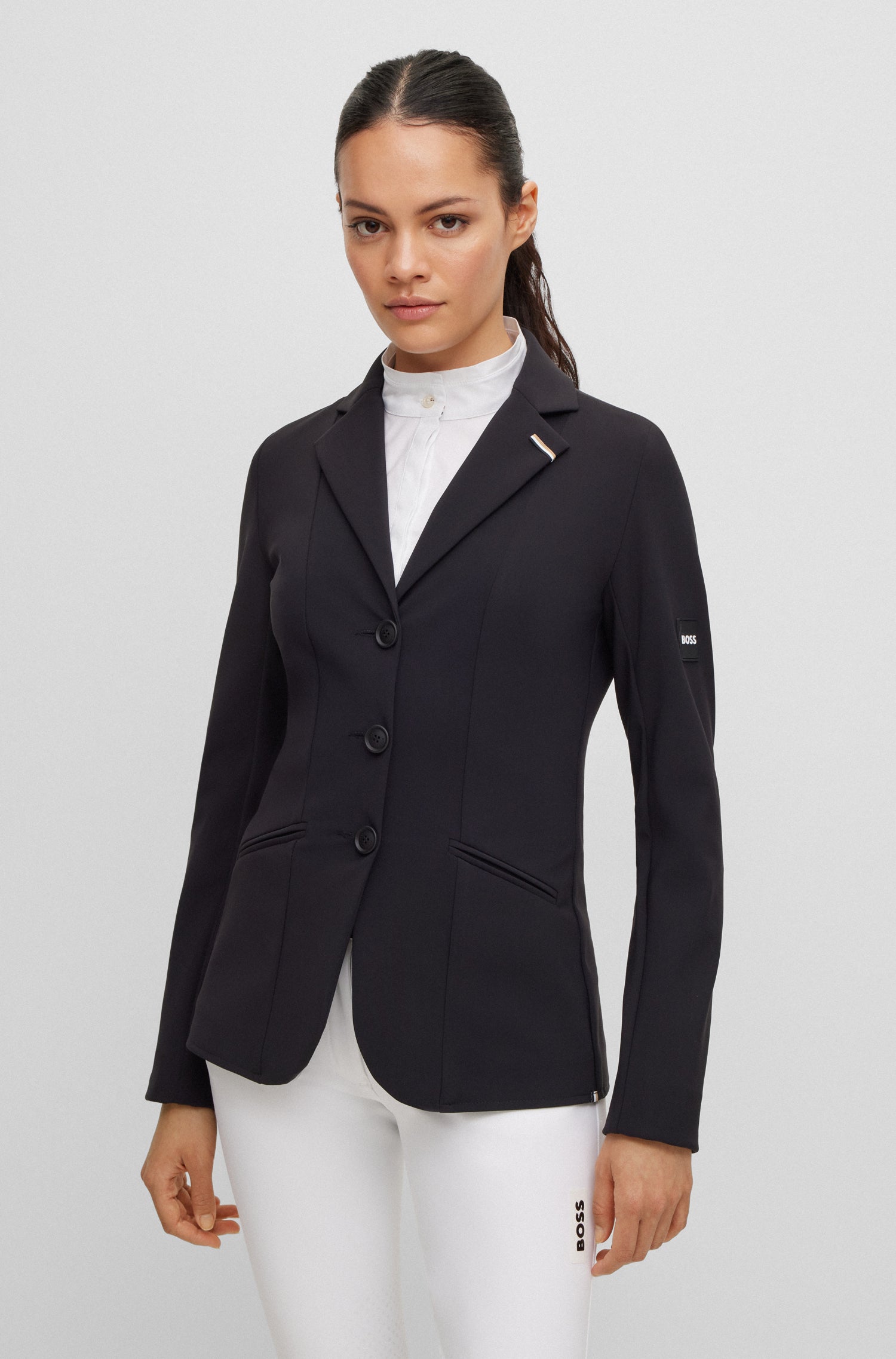 Boss Equestrian Womens Anna Black Show Jacket