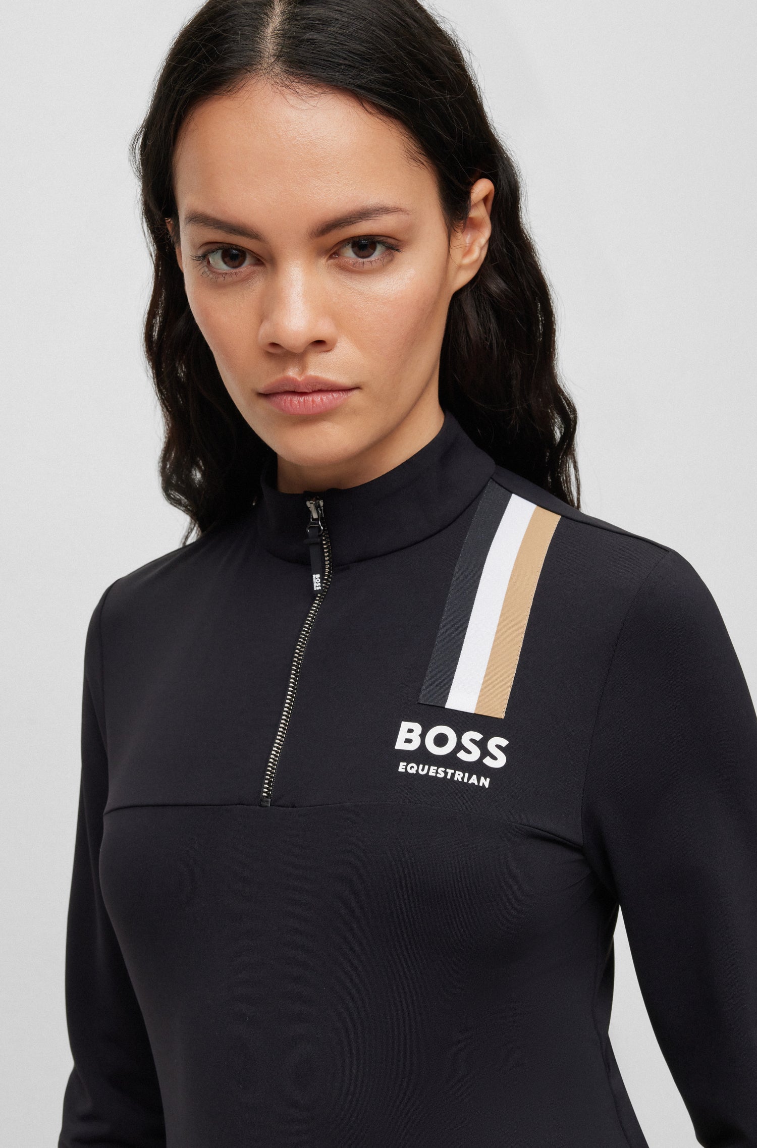 Boss Equestrian Lia Signature Training Shirt Black
