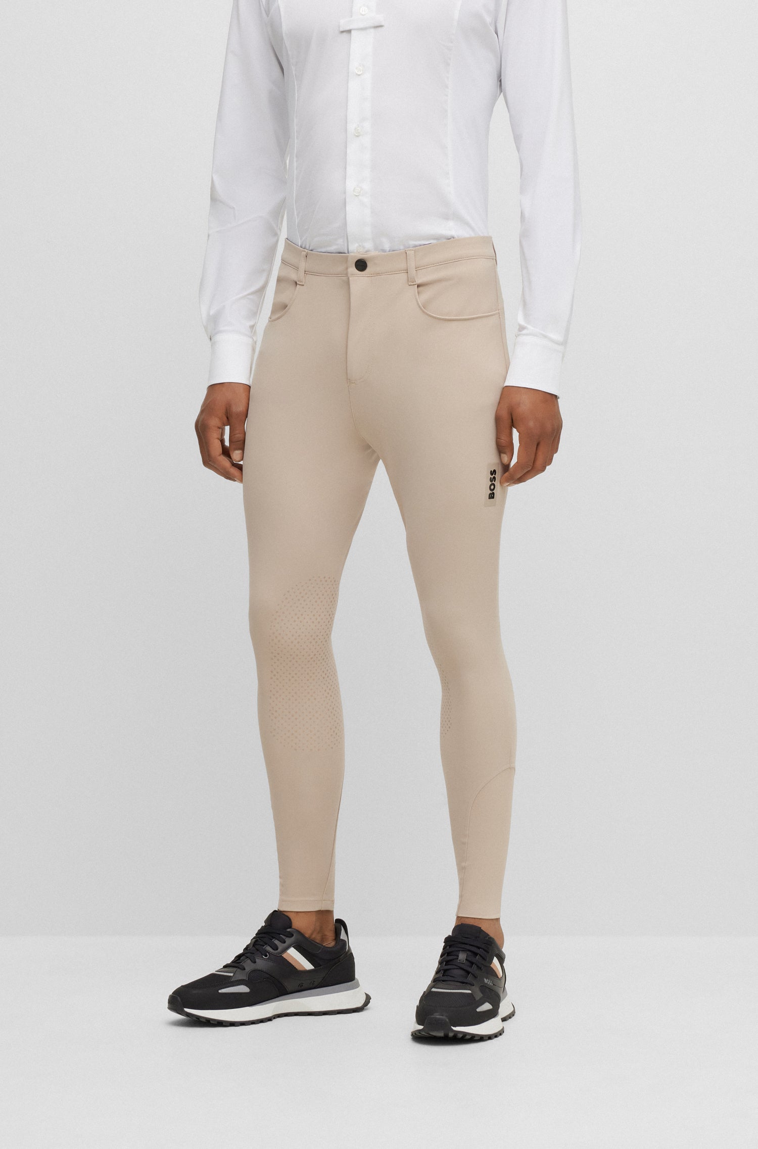 Boss mens James Knee Grip Breeches