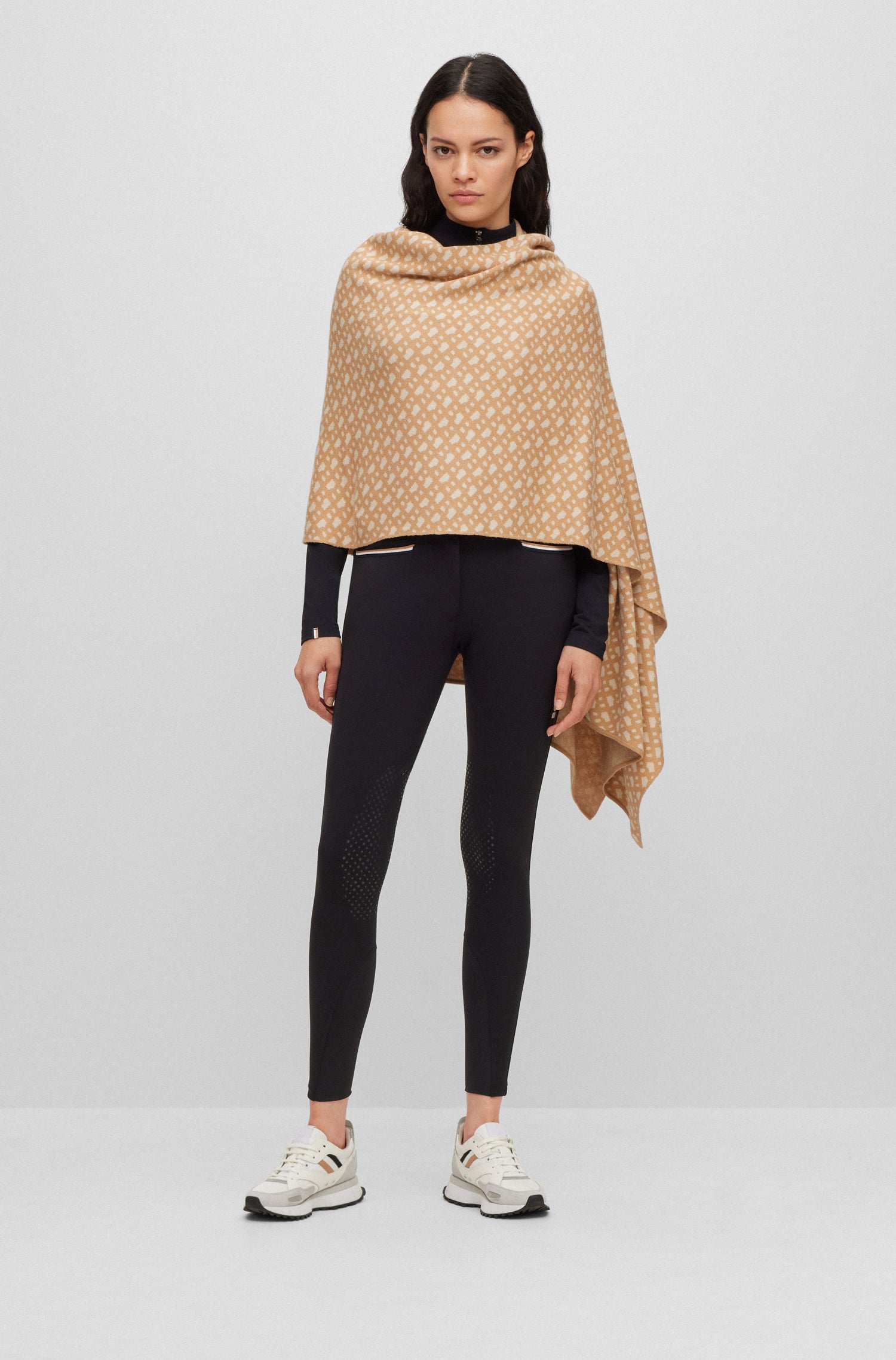 Boss Equestrian Monogram Scarf