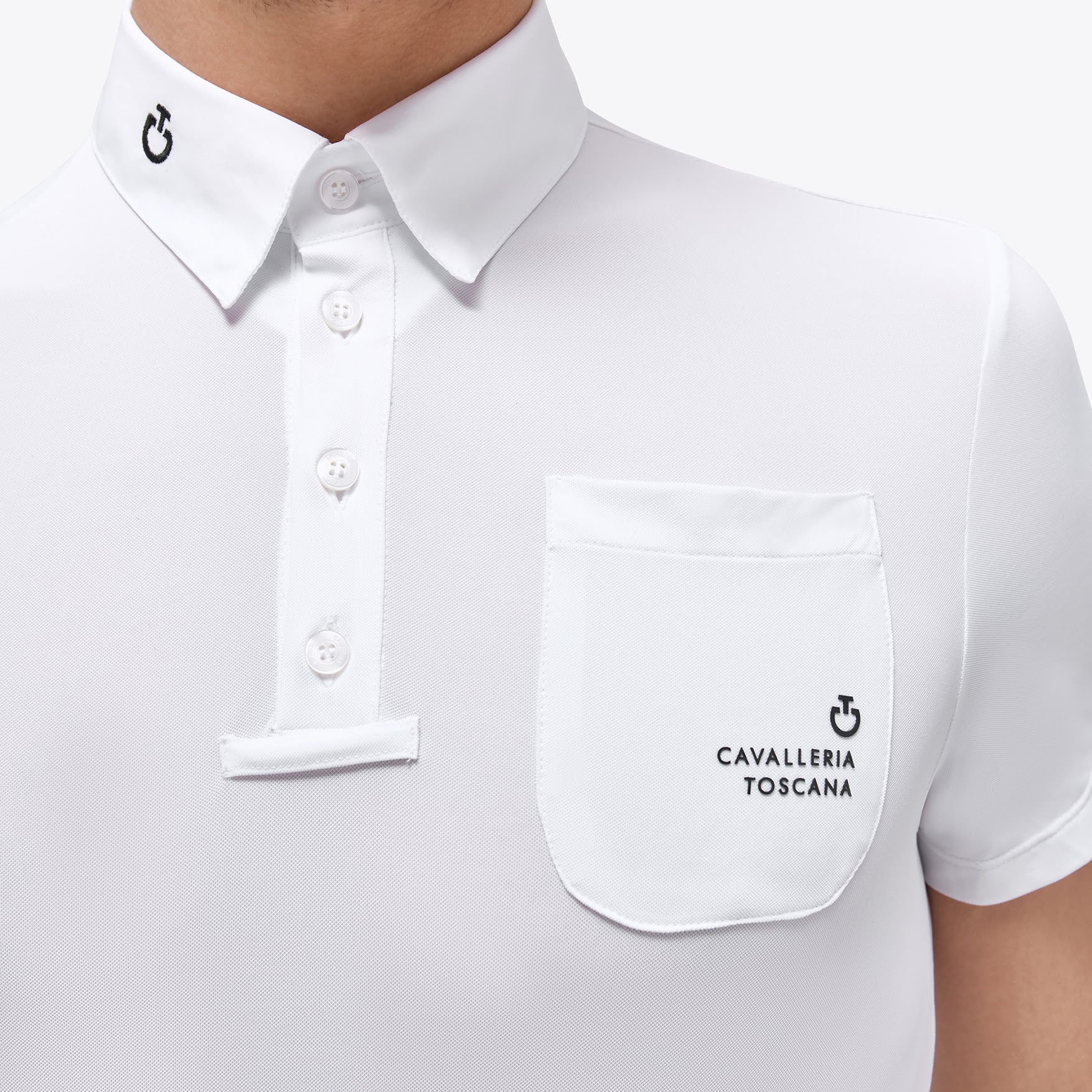 Cavalleria Toscana Mens Short Sleeve Competition Shirt