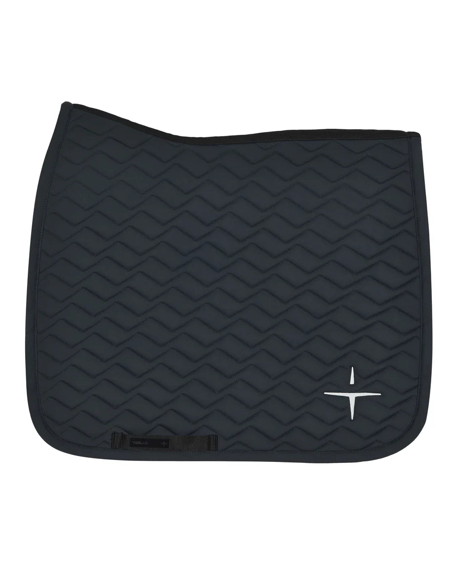 Trolle Shevron Tech Jersey Dressage Saddle Pad - Grey