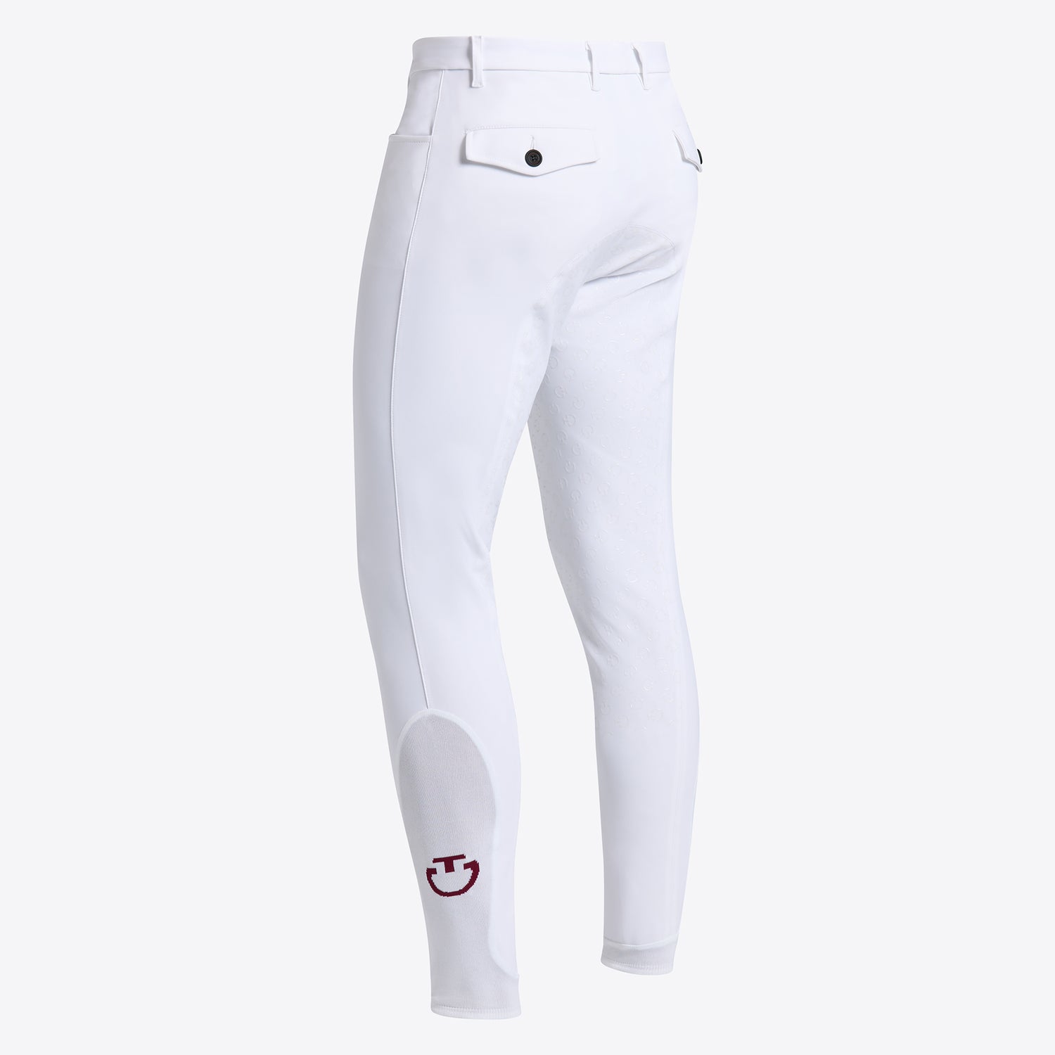 Cavalleria Toscana Mens Full Grip Breeches White