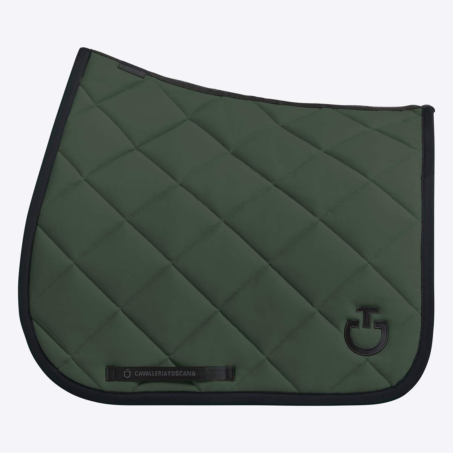 Cavalleria Toscana Diamond Quilted Jersey Dressage Saddle Pad