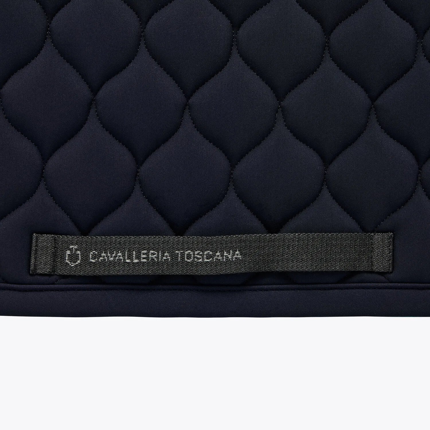 Cavalleria Toscana Circular Quilting Jumping Saddle Pad Navy