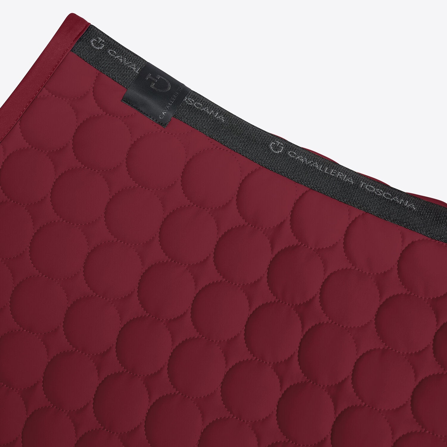 Cavalleria Toscana Circular Quilted Jersey Jumping Saddle Pad