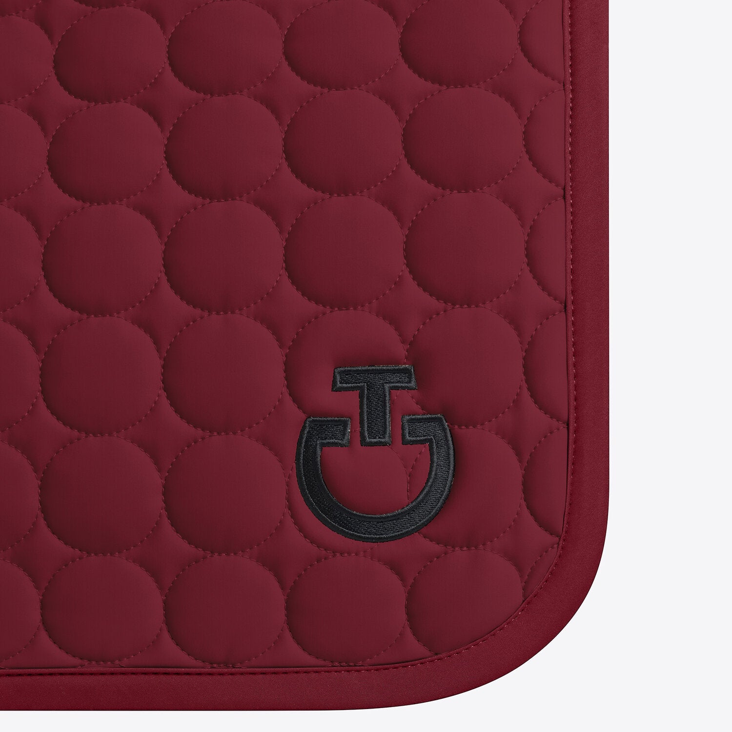 Cavalleria Toscana Circular Quilted Jersey Jumping Saddle Pad