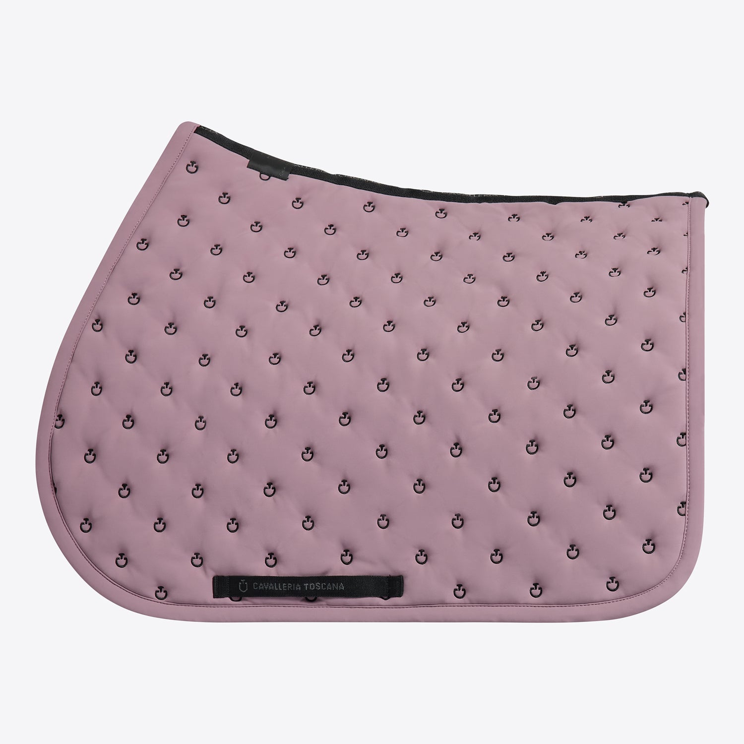 Cavalleria Toscana Embrodery Quilted Jumping Saddle Pad