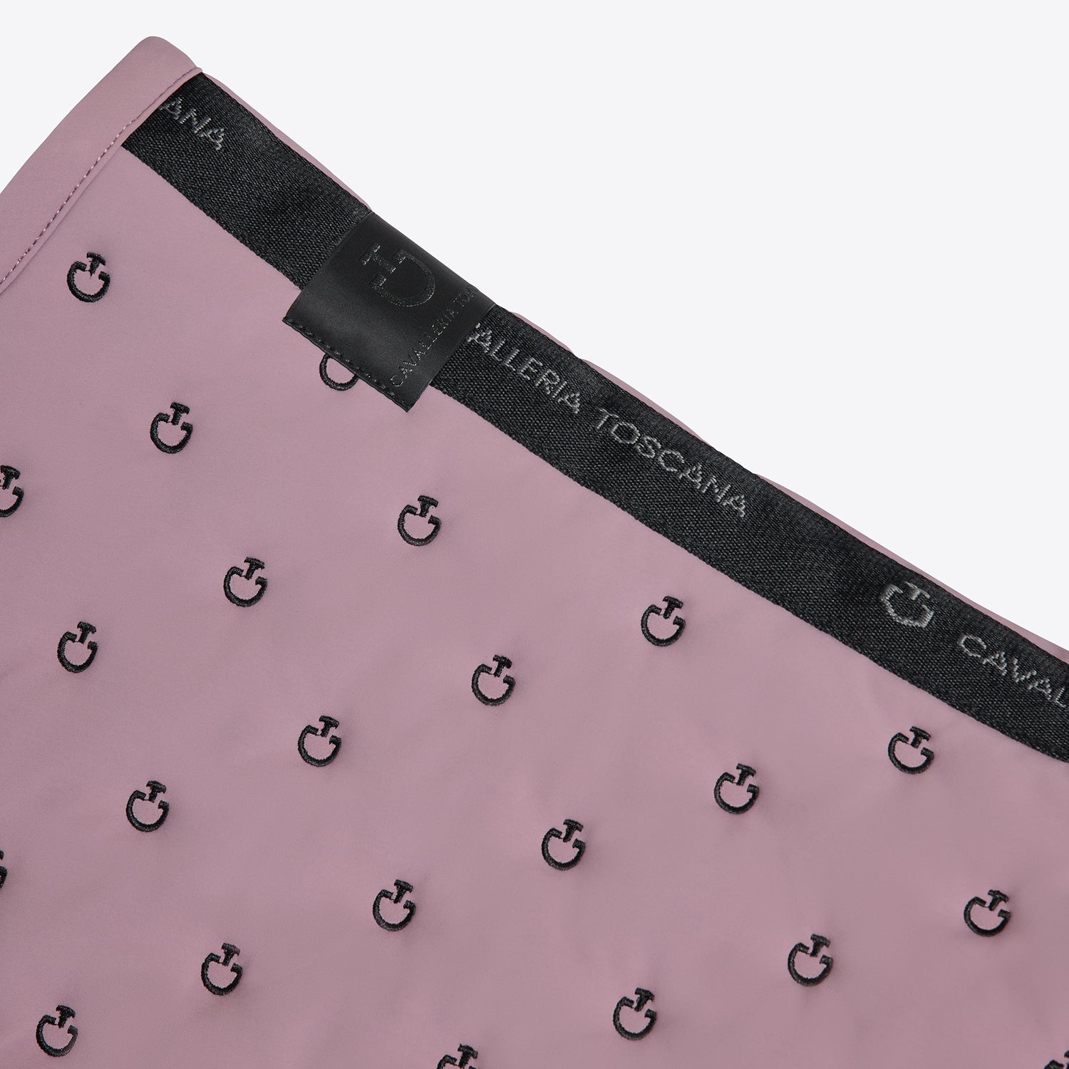 Cavalleria Toscana Embrodery Quilted Jumping Saddle Pad