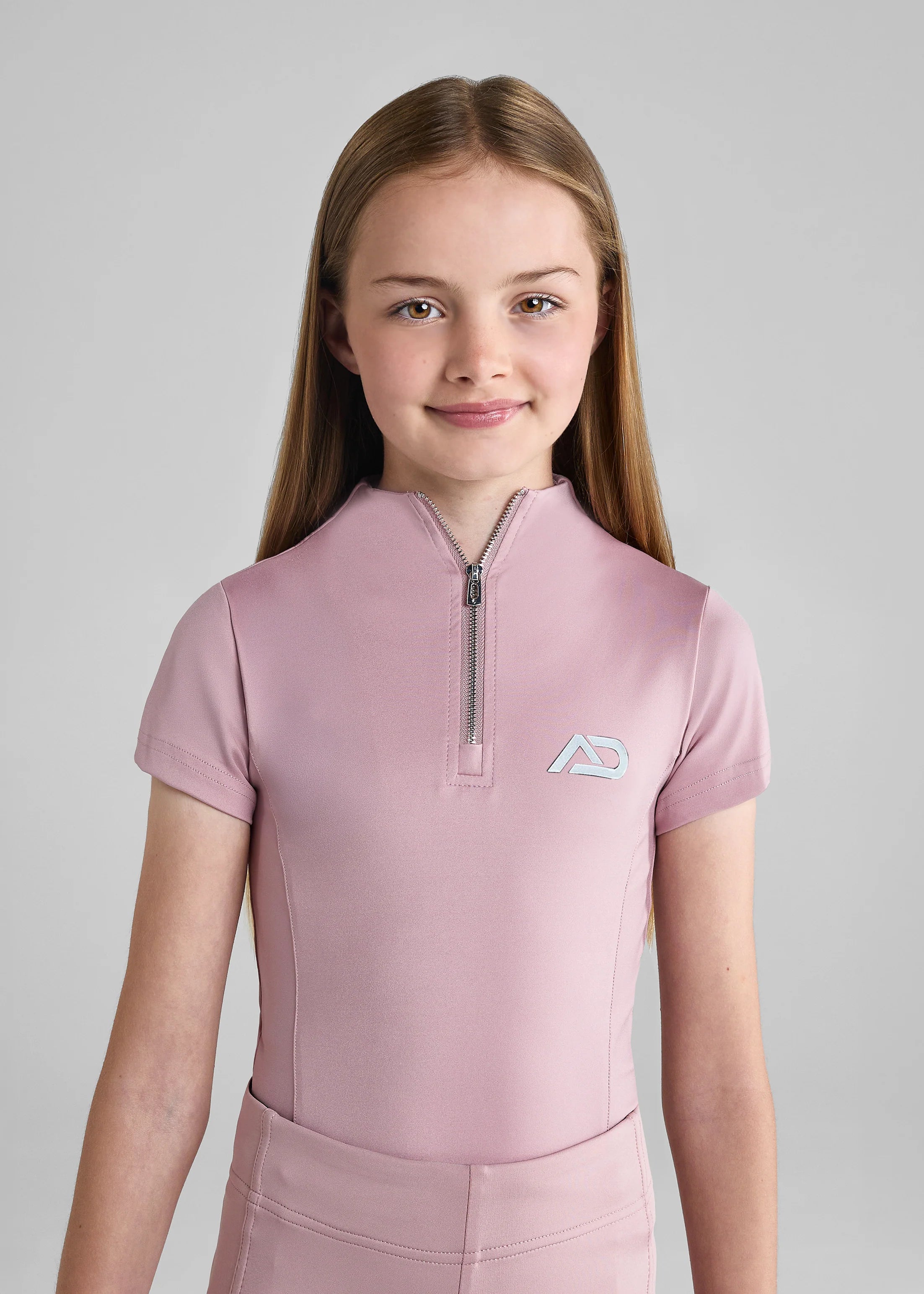 Aztec Diamond Pink Short Sleeve Base Layer