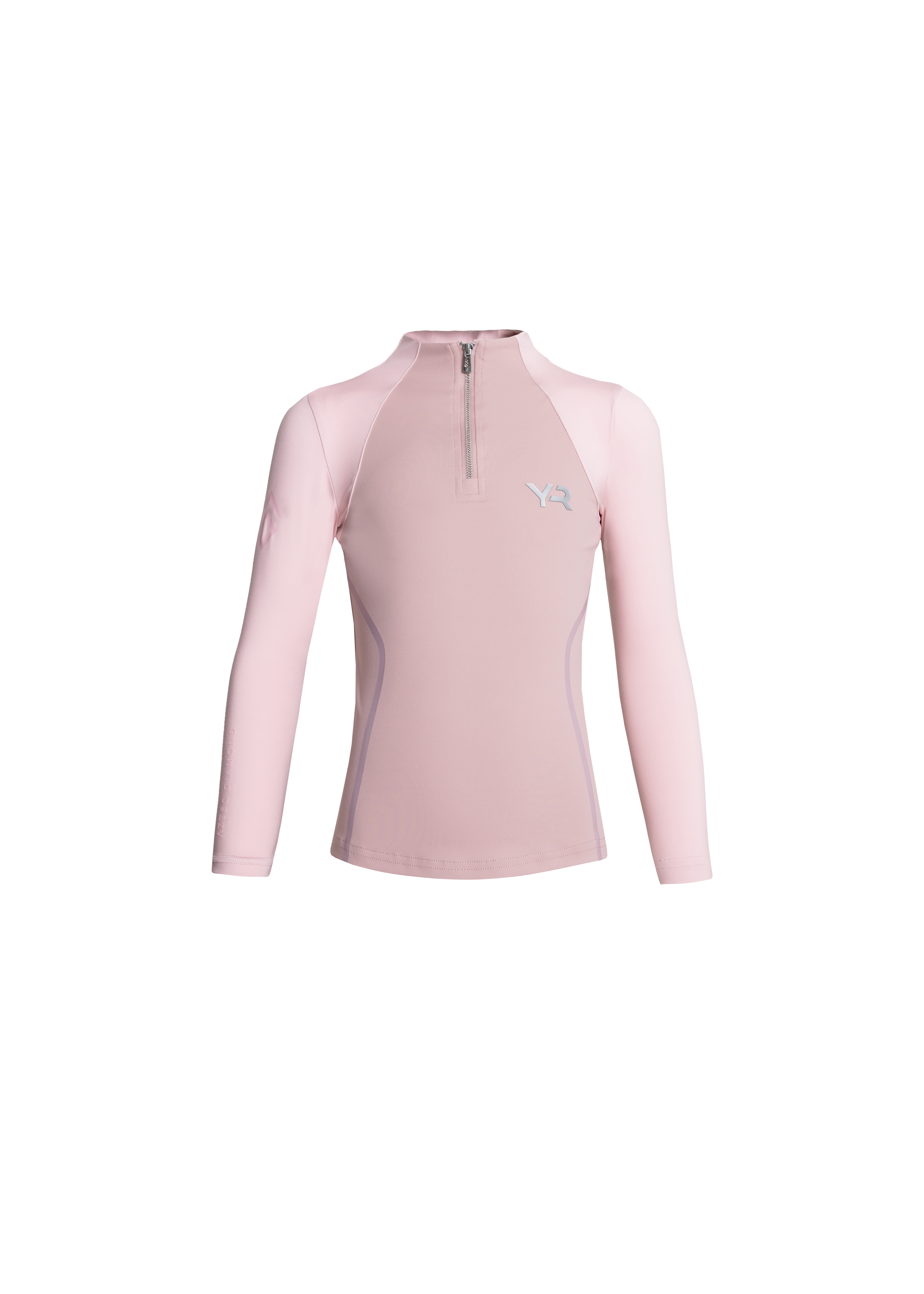 Aztec Diamond Young Rider Pink Colour Black Base Layer At IG Equine Boutique