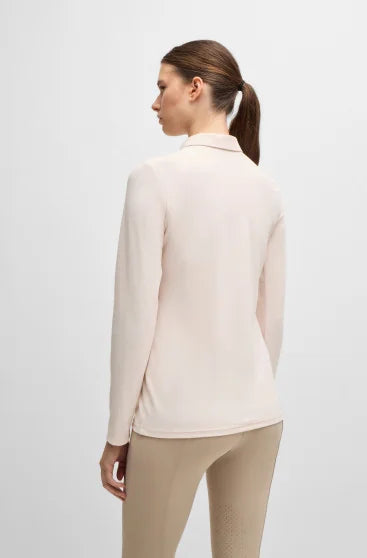 Boss Equestrian Chess Training Shirt Piquee Pearl
