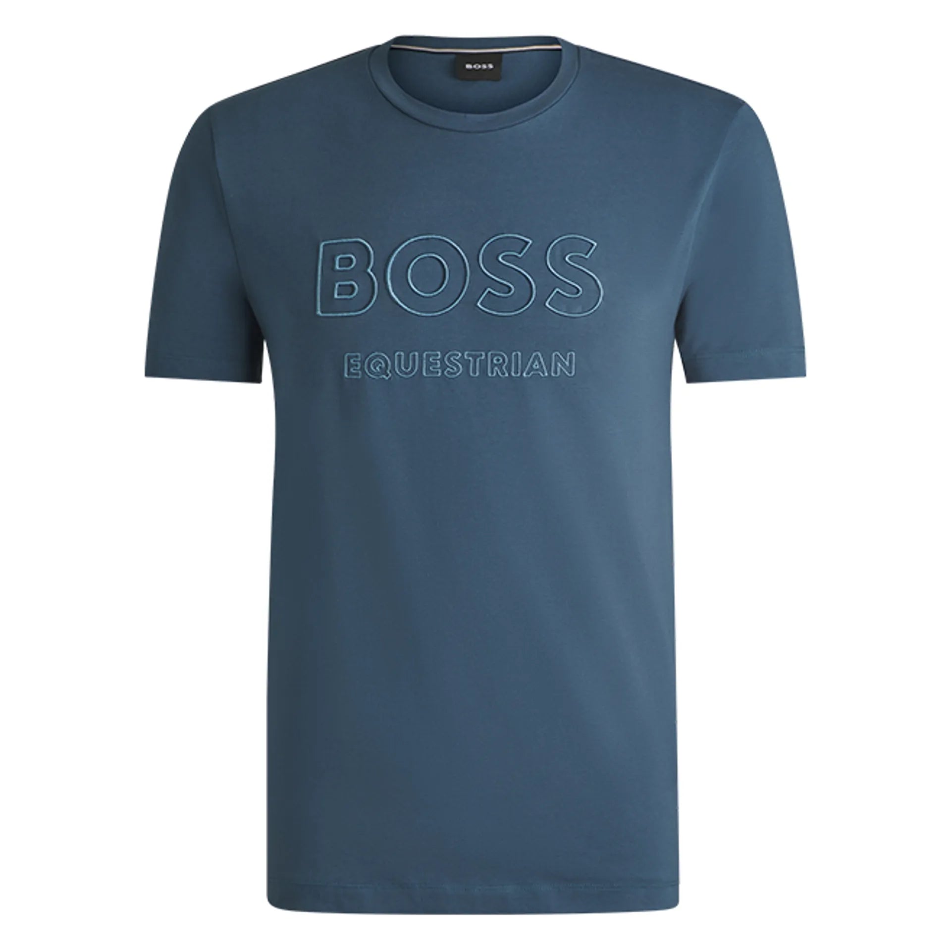 Boss Mens Pierce T-Shirt Northern Blue