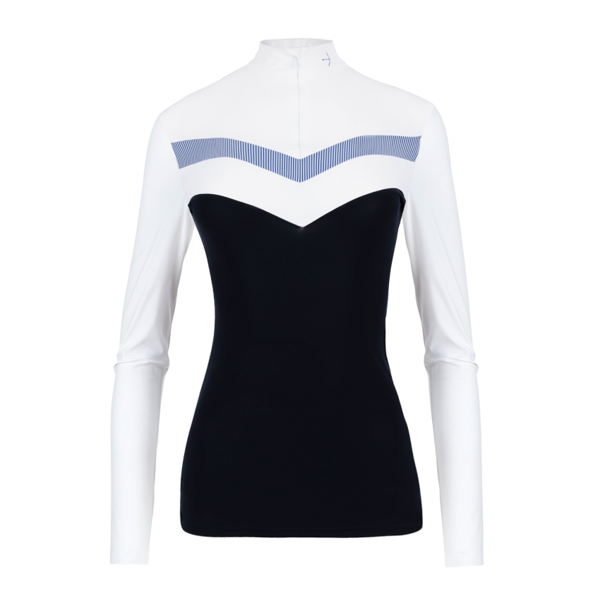 Laguso Vivien Navy stripe Show Shirt