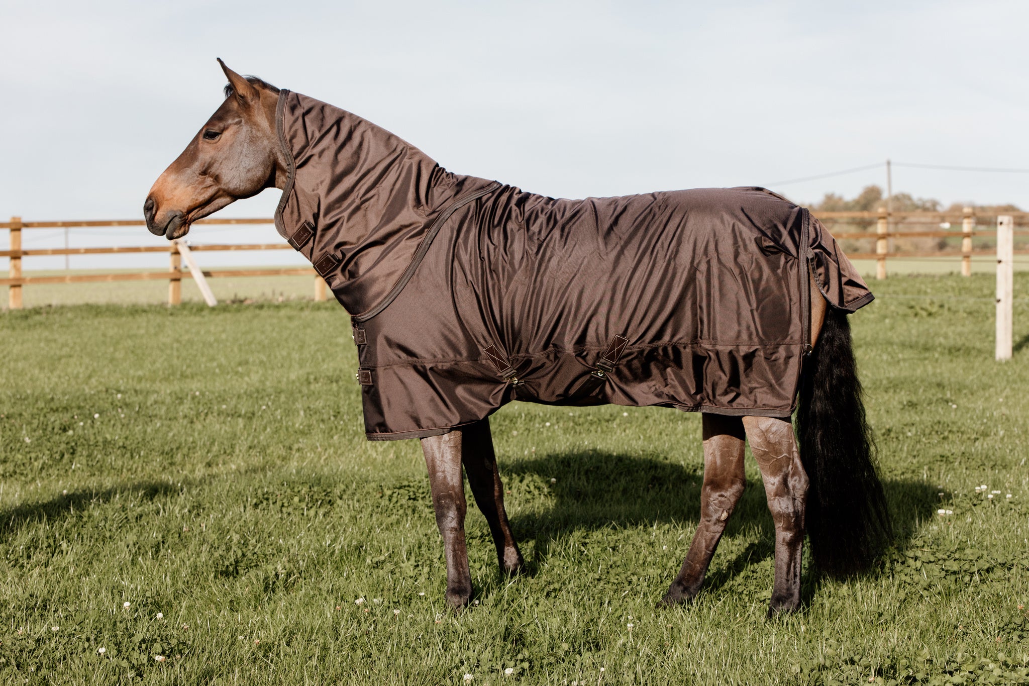 The Kentucky Neck All Weather 150g can be used in combination with their Turnout Rug All Weather.