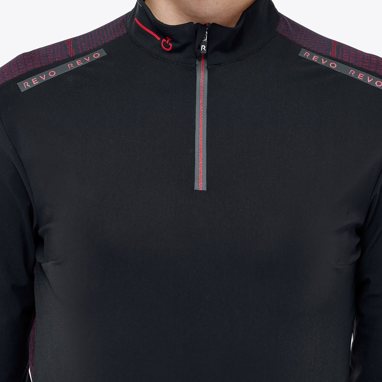 Cavalleria Toscana Revo Red Label Tech Knit Training Top
