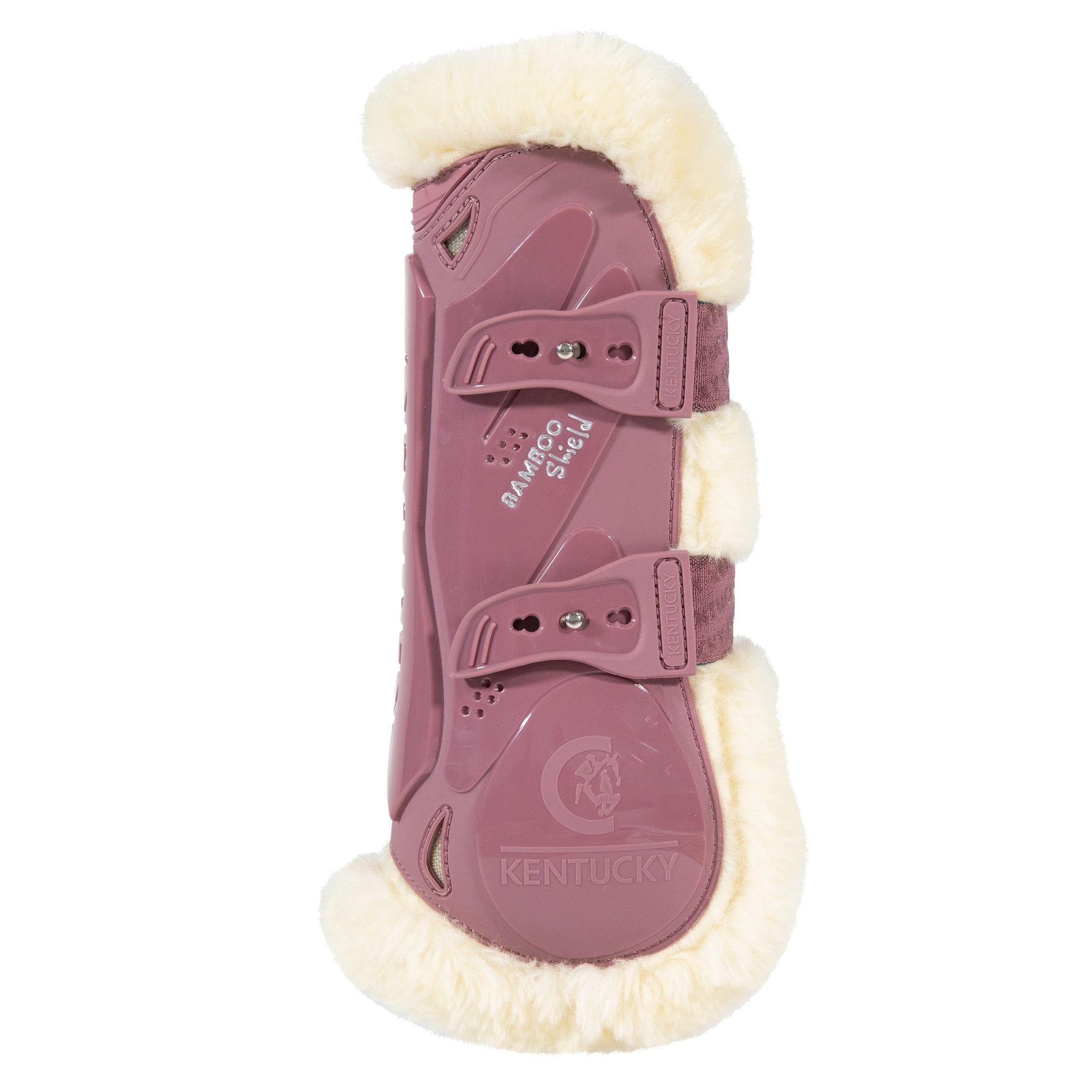 Kentucky Vegan Sheepskin Tendon Boots Bamboo Shield with Elastic fastenings are now available following years of research and development. The Kentucky Bamboo Shield Replaces the Kentucky Tendon Boot.