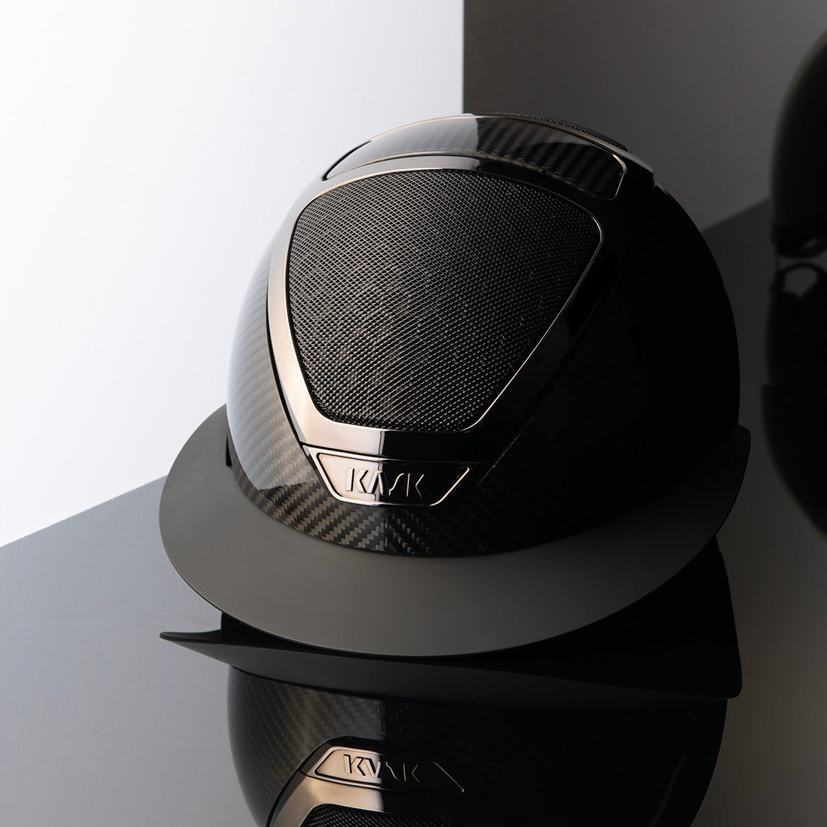 The Kask Star Lady Carbon Shine Riding hat