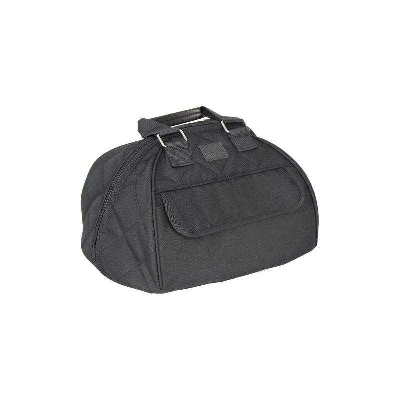 The Kentucky Horsewear luxury riding helmet bag is the perfect way to store your riding hat. the hat bag is lined with Kentucky’s gorgeous soft faux fur lining, the helmet bag will protect your riding helmet from scratches and scuffs. the hat lag is part of the Kentucky horse wear range which includes a boot bag and bridle bag, the hat bag is a perfect addition to add to your collection.